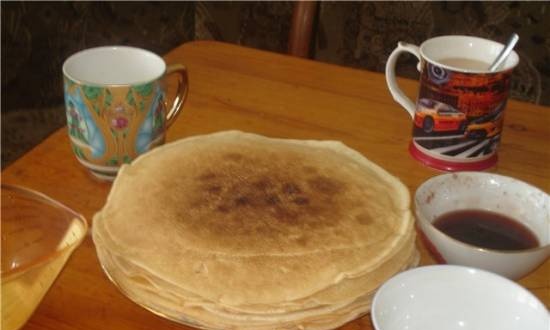 Siberian pancakes