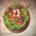 Roasted Vegetable Salad with Arugula Air Fryer