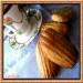 Madelens with pistachio flour