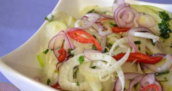 Fennel salad with green apple