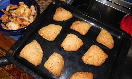 Cottage cheese cookies Envelopes