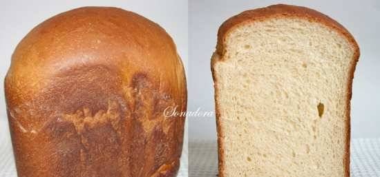 לחם חיטה "פרוסת גבינה מאיטליה" במכונת לחם