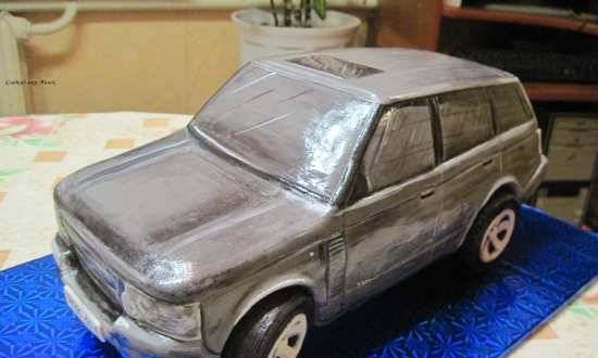 Range Rover Car Cake (master class)