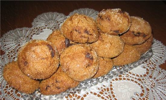 עוגיות שוקולד-ג'ינג'ר