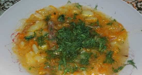 Sauerkraut cabbage soup (Cuckoo 1055)