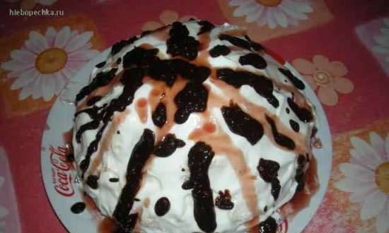 עוגת פנצ'ו עם שוקולד