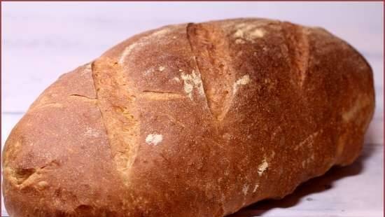 Belarusian bread - 2 (in the oven)