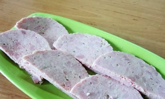 Kiełbasa z kurczaka "Salchichon de pollo"