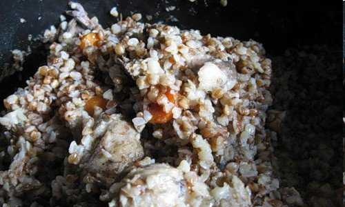 Buckwheat with meat