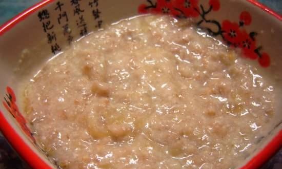 Apple oatmeal Dream in a slow cooker