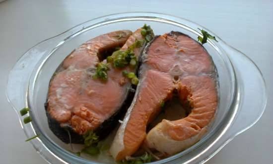 Microwave salmon