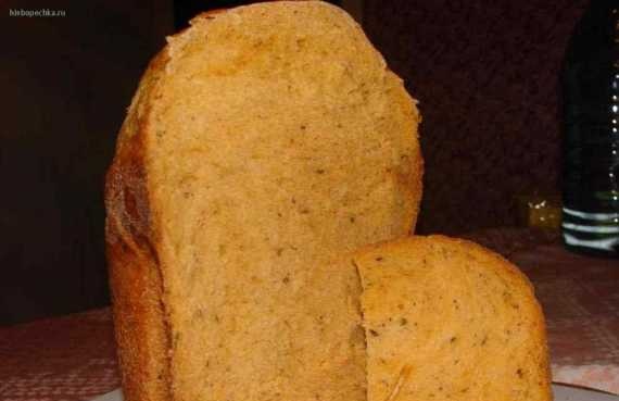 לחם איטלקי עם בזיליקום במכונת לחם
