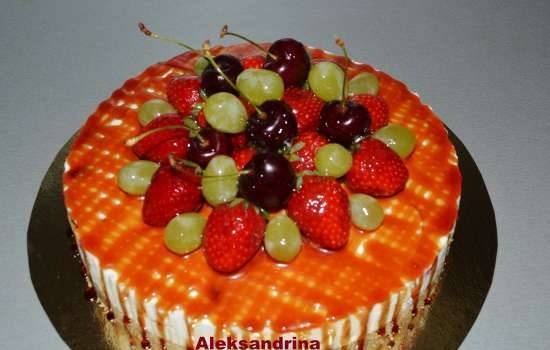 Fabulous cake (Cheesecake without baking)