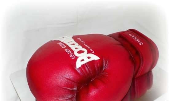 Boxing Glove Cake (MK)