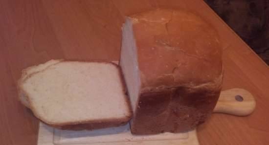 Saturn Leda. Bread with milk from Borisych