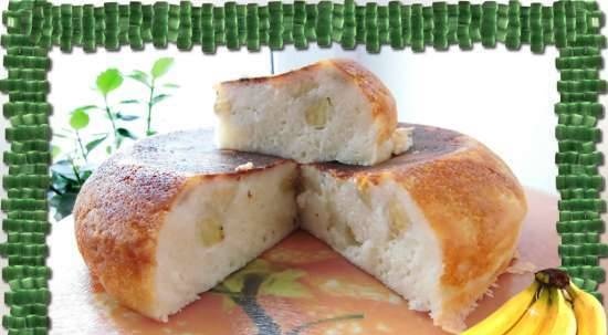 Cottage cheese casserole with banana (Brand 6050 pressure cooker)