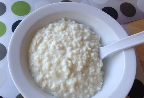 Gachas lácteas (arroz, mijo, etc.) (multicocina Marca 6051)