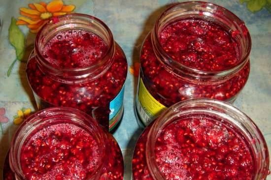 Raspberry jam (multicooker Brand 37501)