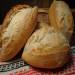Pane di fattoria con pasta vecchia