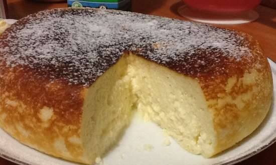 Cottage cheese casserole GOST