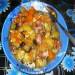 Chicken hearts stewed with vegetables (slow cooker)