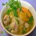Chicken soup with meatballs and yellow plum (Oursson pressure cooker and MP5005)