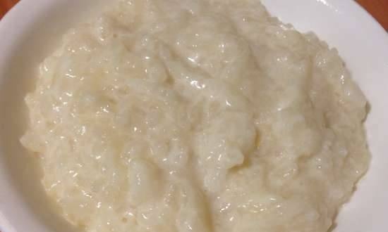 Porridge di riso con latte (pentola a pressione Steba DD1)