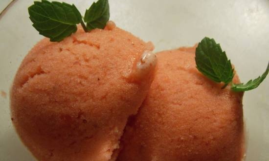 Strawberry ice cream (E. Molokhavets, 1861, recipe No. 1908)