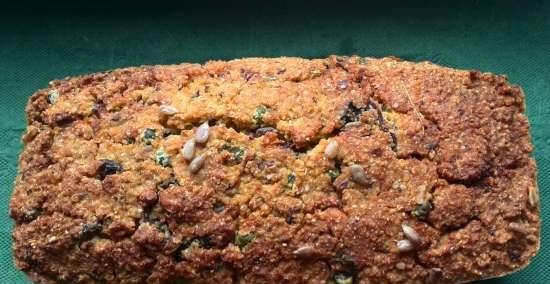 Quinoa Loaf with Mushrooms and Peas