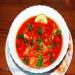 Tomato and chicken soup
