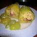 Sweet peppers stuffed with vegetables (Poivrons farcis aux courgettes)
