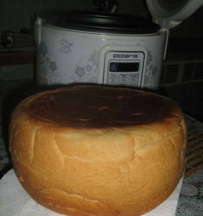 Wheat bread in a slow cooker
