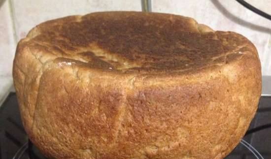 לחם שיפון חיטה (סיר לחץ DD1 Steba)