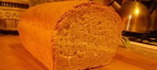 Wheat bread in the oven every day