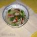 Sopa de verduras con carne ahumada en olla de cocción lenta Dex-60