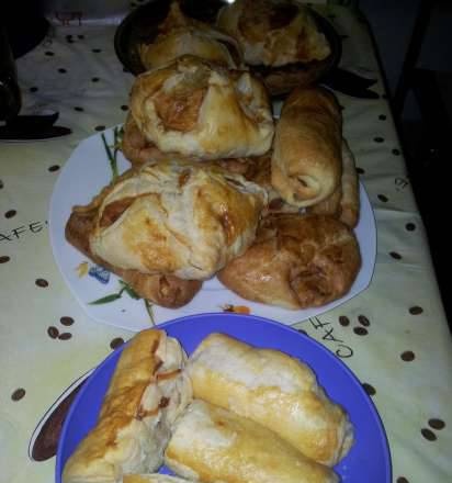 Sausages in dough (airfryer)