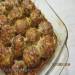 Polpette con crosta di formaggio