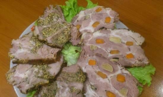בשר חזיר מבושל "חגיגי 2in1" בבורק U700 הרב-קוקי