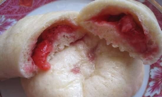 Steamed dumplings (unusual dough recipe)