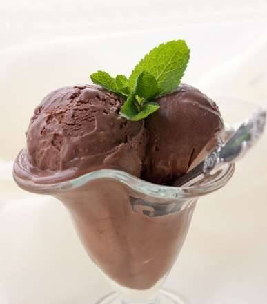Chocolate ice cream (Brand 3812 ice cream maker)