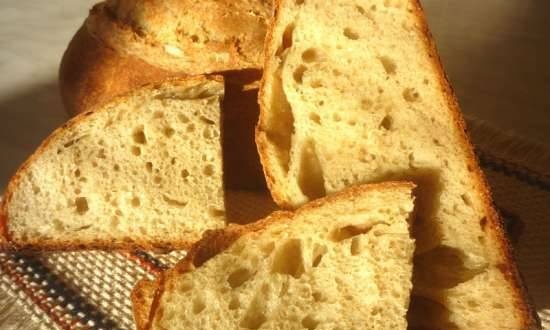 Apple-honey bread with whole grain wheat flour
