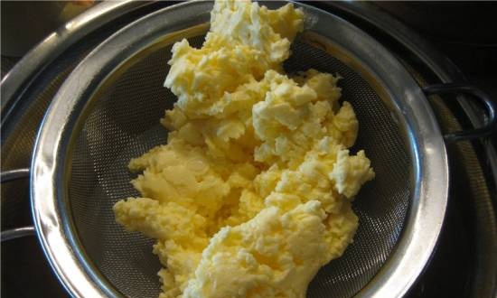 Butter made from whole cow's milk