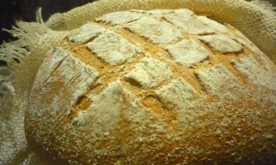 Wheat bread with Triticale flour