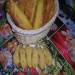Baguettes de calabaza con queso y mango (panificadora Moulinex 600230)