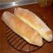 Pan francés en una máquina de pan