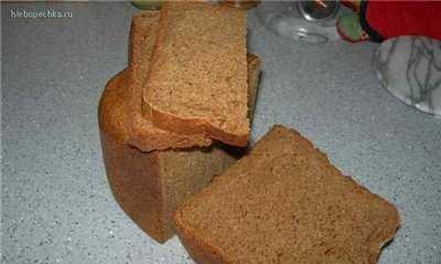 Pane di segale dal foglietto del pane a lievitazione naturale della casa di Kefir (in KhP)