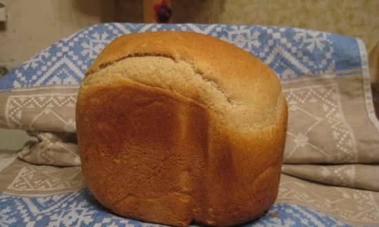 לחם חיטה עם ארוחת גדילן אצל יצרנית לחם