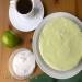 Dessert with avocado and lime (Healthy Avocado-Lime Pie)