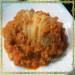 Peking cabbage stuffed cabbage with chopped chicken breasts (multicooker Brand 701)