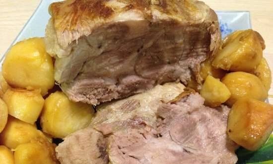 Baked neck with potatoes (Steba DD1 pressure cooker)